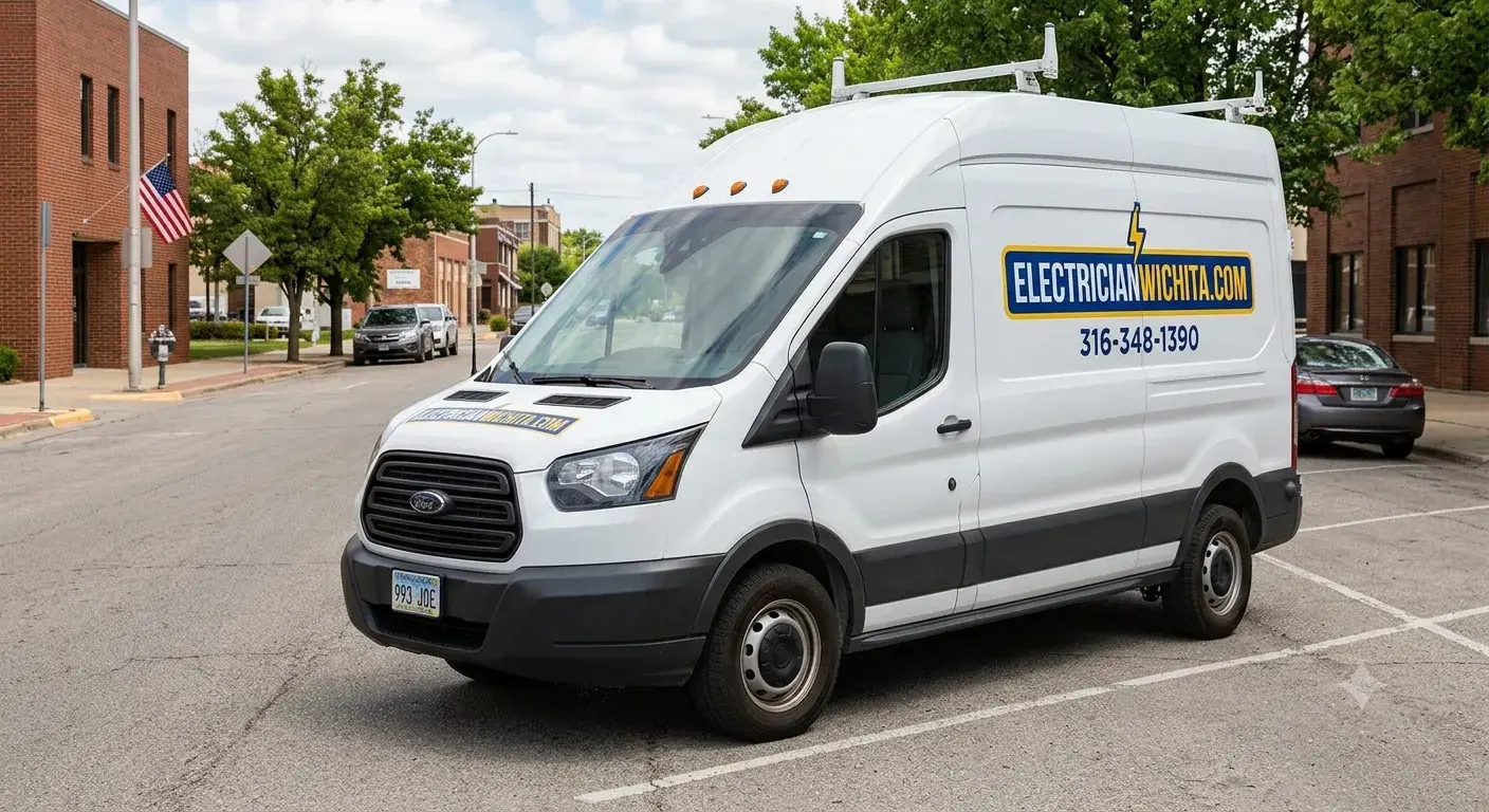 VoltCity Electric van on call at night, emergency service available 24/7